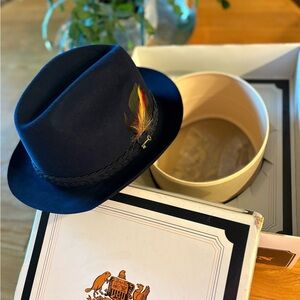 Stetson Key Club Hat in Cream and Gold